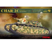 Meng Model 1/35 Char 2C Francese Super Pesante TS-009 Kit Modello