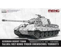 Meng-Model 72-011 1/72 Panzer Pesante Sd.Kfz.182 King Tiger Henschel Turret