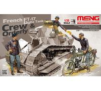 Meng-Model HS-005 - 1:3 5 French FT-17 Luce Tank Equipaggio & Inserviente - -