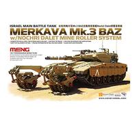 Meng Model MGK-TS5 Principale tank di battaglia di Israele Merkava Mk.3 BAZ, Scala 1:35