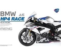 Meng Model MNGMT-004S 1:9-BMW HP4 Race (Pre Colorate) Kit di modello, Non verniciato