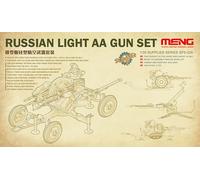 Meng-Model SPS-026 - 1:35 Set Di Cannone AA Leggero Russo - Nuovo