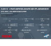 Meng-Model SPS-044 - 1:48 Missile Aria-Aria A Lunga/Media Distanza U.S. - Nuovo