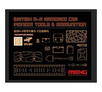 Meng-Model SPS-067 - 1:3 5 British R-R Armored Auto Pioneer Tools & Ammunition