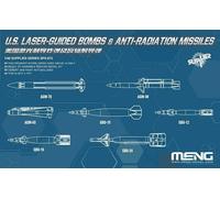 Meng-Model SPS-072 - 1:48 U.S.Laser-Guided Bombs & Anti-radiation Missili