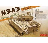 Meng Model 1:35 -Modellino Carro Armato US M3a3 Bradley w/Busk III