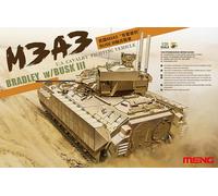 Meng Model 1:35 -Modellino Carro Armato US M3a3 Bradley w/Busk III