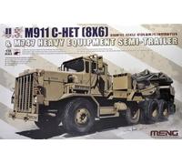 Meng Model SS-013 - 1:35 U.S. M911 C-HET (8x6) E M747 Rimorchio Pesante