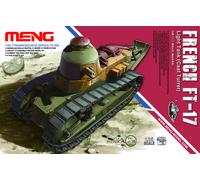 Meng-Model TS-008 - 1:3 5 French FT-17 Luce Tank (Cast Torretta) - Nuovo