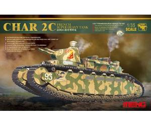 Meng-Model TS-009 - Carro Armato Pesante Francese Char 2C, modellino