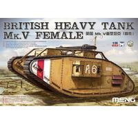 Meng-Model TS-029 - 1:35 Carro Armato Pesante Britannico Mk.V Femmina - Nuovo