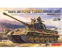 Meng-Model TS-031 Panzer Bausatz 1:35 King Tiger Henschel Turm