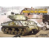 Meng-Model TS-043 - 1:35 U.S. Medium Tank M4A3 (76)W - Nuovo