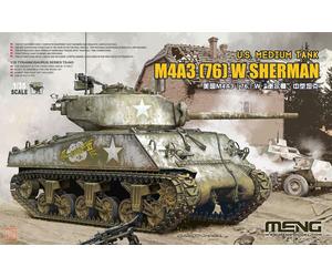 Meng-Model TS-043 - 1:35 U.S. Medium Tank M4A3 (76)W - Nuovo