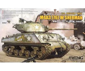 Meng-Model TS-043 - 1:35 U.S. Medium Tank M4A3 (76)W - Nuovo