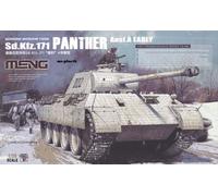 Meng German Medium Tank Sd.Kfz.171 Panther Ausf.A Early 1:35 TS-046 modellismo