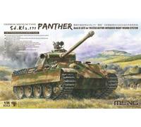 Meng-Model TS-054 - 1:3 5 German Medium Tank Sd.Kfz.171Panther M2 Tardi W/