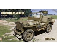 MENG-1/35 MB Militär Jeep Esercito Kit Modello in plastica, Colore Bianco, MNGVS-011