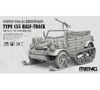 Meng-Model VS-018 - 1/35 German Pkw.K1 Kübelwagen Tipo 155 Half-Track - Nuovo