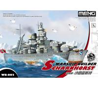 Meng-Model WB-002 - Warship Builder-Scharnhorst (Cartoonized Modello Kit ) -