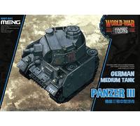 Meng-Model WWT-005 - Carro Armato Tedesco Panzer III (Cartone - Nuovo