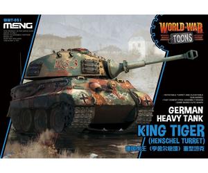 Meng-Model WWT-021 - Ger. Heavy Tank King Tiger (Henschel Turret) Cartoon