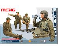 Meng Modello 1:35 IDF Tank Crew Figure (Multicolore), Multicolore, 2,12 x 1,06 x 5,54 cm