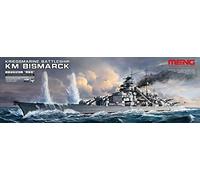 MENG- Modellino di Marina da Guerra Battleship KM Bismarck, PS-003