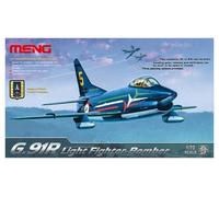 Meng "Modello 1:72 Fiat G.91R Light Fighter-Bomber Kit (Multicolore)