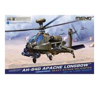 MENG QS-004 BOEING AH-64D APACHE LONGBOW HEAVY ATTACK ELICOTTERO 1/35