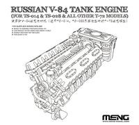 MENG SPS-028 Motore Serbatoio Russo V-84 per TS-028 e Tutti Gli Altri T-72 Kit Modello in plastica