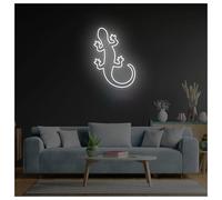 MENGE Lampada segnaletica Insegna Al Neon A Forma Di Lucertola, Luci Al Animale, Adatte Per Decorazioni Da Parete, Insegne A LED Per Feste, Bar, 38cm(B)