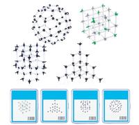 Mengger Modello molecolare set 399pcs Modellini Molecolarie struttura Chimica Organica Inorganica Kit Atomi e Molecole Modelli