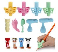 MengH-SHOP Impugnature Matita Bambini Impugnatura Correzione Della Silicone Ergonomico Matita Grip per Bambini Adulti Necessità Speciali 13 Pezzi
