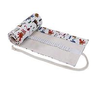 MengH-SHOP Penna in tela a 72 fori, matite colorate, astuccio portatile, portapenne, portapenne, astuccio per la scuola, studenti e artisti (stile oo)