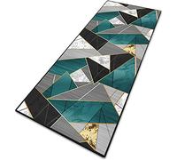 MENGH Tappeto Runner Lavabile Antiscivolo Disegno Geometrico 3D, Spessore 6 mm, Passatoia corridoio per Cucina e Bagn, Soggiorno, corridoio 60x400cm