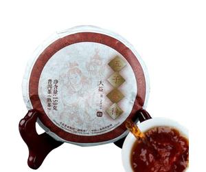 Menghai Dayi Torta di tè Pu-erh maturo Wu Zi Deng Ke Tè Puer maturo 150g (150g)