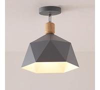 Mengjay Lampada da Soffitto e Metallo, Mini Plafoniera Moderna E27, Illuminazione Luce da Soffitto per Camera da Letto Ingresso Soggiorno Corridoio