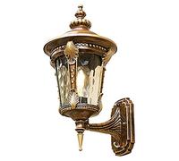 Mengjay Trade Applique Lampada da parete impermeabile IP44, applique da parete in alluminio Lanterna classica,portico Padiglione portico terrazza percorsi da giardino scale Illuminazione da esterno
