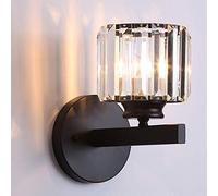 Mengjay Trade Lussuose lampade da Parete a LED in Cristallo Applique da Parete Decorazione per la casa Lampada da Parete a Sospensione in Cristallo Modern Metal E27 Illuminazione da Parete per