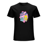 MENGJI Men's T-Shirt Mr Sparkle MensUnisex Black L