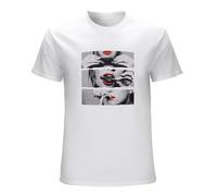 MENGJI Rolling And Smoking Blunt Marijuana Weed Pot 420 Stoner Graphic T-Shirt S