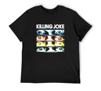 MENGJI Unisex T-Shirt Killing Joke Extremities, Dirt And Various Repressed Emotions Black L