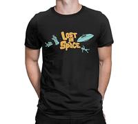 MENGJI Unisex T-Shirt Lost in Space MensUnisex Black Black L