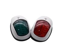 MENGKE 1 Paio Universal. GUIDATO Lampada del Segnale Laterale Lampada Lampada Lampada Lampada for la Lampada di Navigazione del rimorchio del Camion degli Yacht della Barca(Small Size)