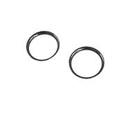 MENGKE Adatto for Nissan Navara NP300 St 2014-2017 2018 2019 ACCESSORI INTERNI INTERNI INTERNO COPERCHIO Trim tazza d'acqua AC Cornice outlet.(Side Round AC Cover)