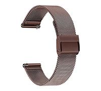 MENGKE Cinturino in Acciaio Inossidabile milanese Compatibile con Galaxy Watch3 18mm 24mm Cinturino a sgancio rapido con Cinturino in Rete 3 Cinturino in Oro Rosa(Rose Gold Silver_24mm)