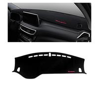 MENGKE Tappeti per Hyundai Tucson 2015 2016 2017 2018 2019 2020 Auto Dashboard Cover Evitare Imbottitura Luce Strumento Pannello Accessori (LHD 2019 Black)