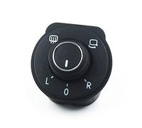 MENGKE Vista posteriore Svolta a specchio Switch Control Regolare la manopola con piega e riscaldamento e adattarsi for Volkswagen Vw. Polo 6R 2011-2016 6RD959565D.