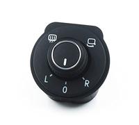 MENGKE Vista posteriore Svolta a specchio Switch Control Regolare la manopola con piega e riscaldamento e adattarsi for Volkswagen Vw. Polo 6R 2011-2016 6RD959565D.